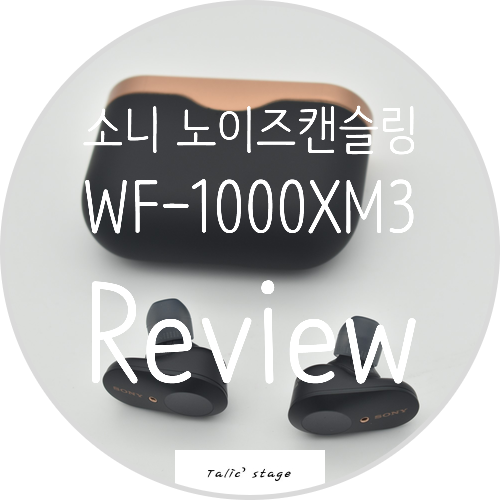  코드리스 노캔! 소니 노이즈캔슬링 무선이어폰 WF-1000XM3 리뷰