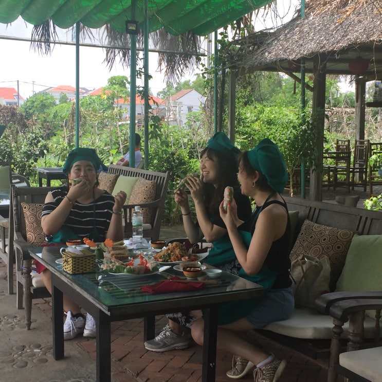 베트남 호이안 : Tra Que Garden 쿠킹클래스 + 올드타운 구경