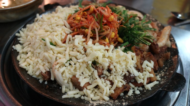  안산 본오동 맛집 곱창과 치즈의 콜라보