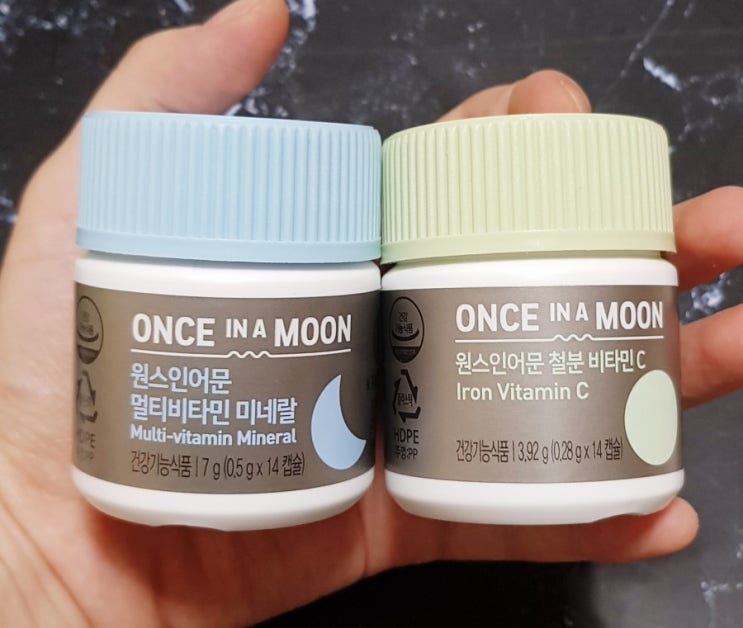  여성 영양제 추천!!!! 원스인어문 멀티비타민 미네랄 & 철분 비타민C