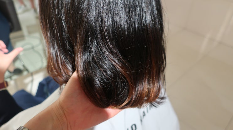  삼전동 미용실 잠실 준오헤어 클리닉으로 헤어케어 완료! 재하 디자이너님께!