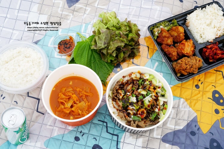  한솥도시락 신메뉴 숯불직화구이덮밥과 묵은지 김치찌개 단체도시락에 딱이네