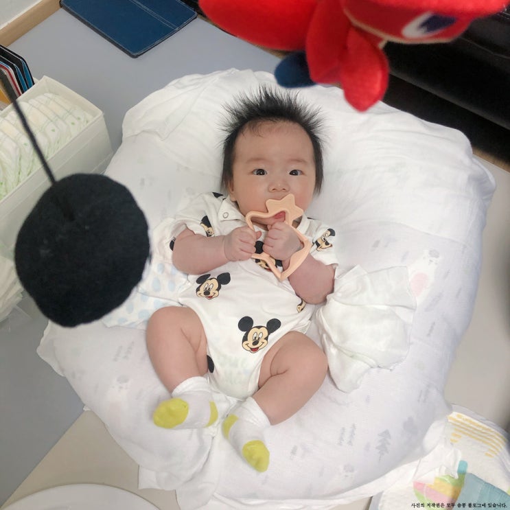  모윰 손목 치발기, 별모양 구입! (+소독 및 사용시기)