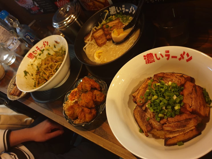  잠실 맛집, 여기가 바로 라멘 맛집이다! 방이동 코이라멘 방이점 마제소바는 필수로!