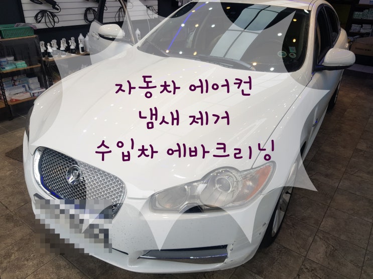  대구 북구 에바크리닝 수입차 에어컨 냄새 제거 방법은?