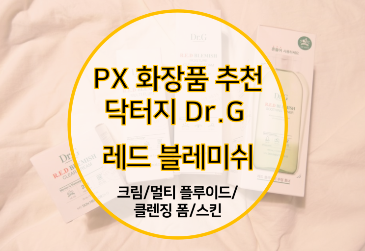  PX 화장품 추천 - 닥터지 Dr.G 블레미쉬 라인
