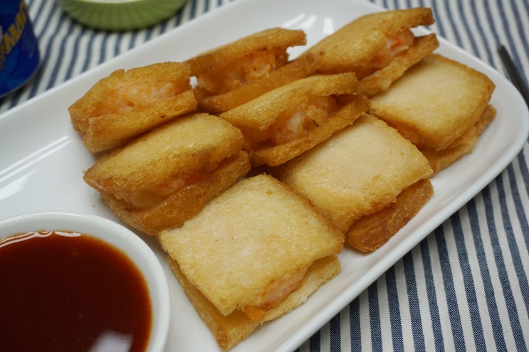  멘보샤 택배, 멘보샤맛집 마야콩짜장의 새우 꽉찬 맛!