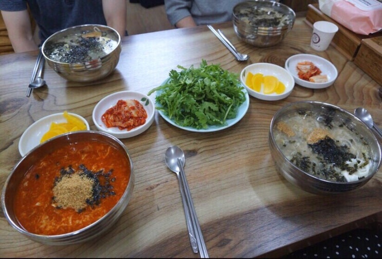 청주칼국수 맛집 용암동 공주얼큰이칼국수 