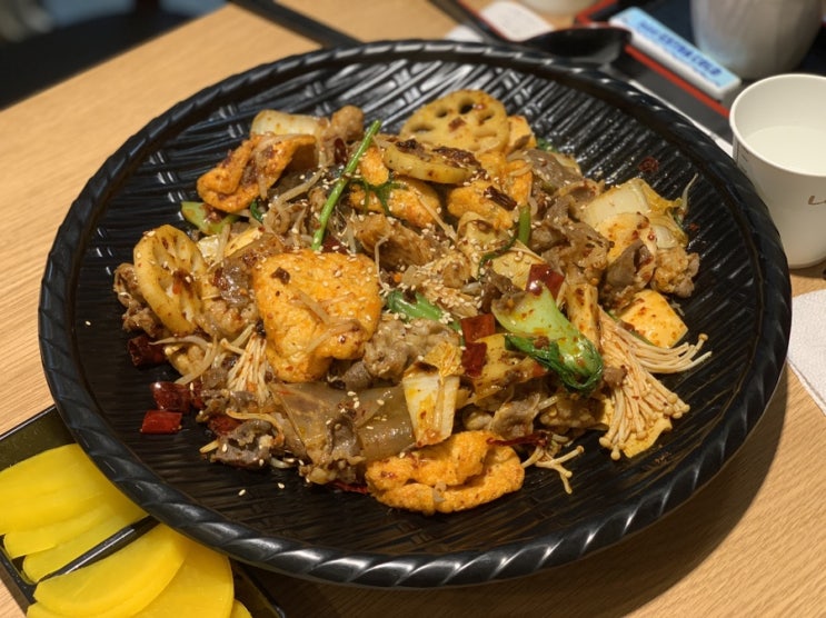  탕화쿵푸 : 잠실역 마라탕 맛집, 화한 마라샹궈랑 마라탕 먹고 왔어요