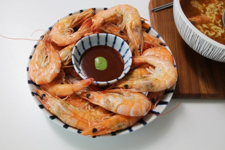 홍성 남당항 맛집 만중이네회수산 통통한 대하 집에서 맛보기