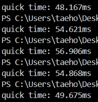  [알고리즘] 퀵정렬 (자바스크립트, js, quick sort, 알고리즘 기초, 알고리즘 공부)