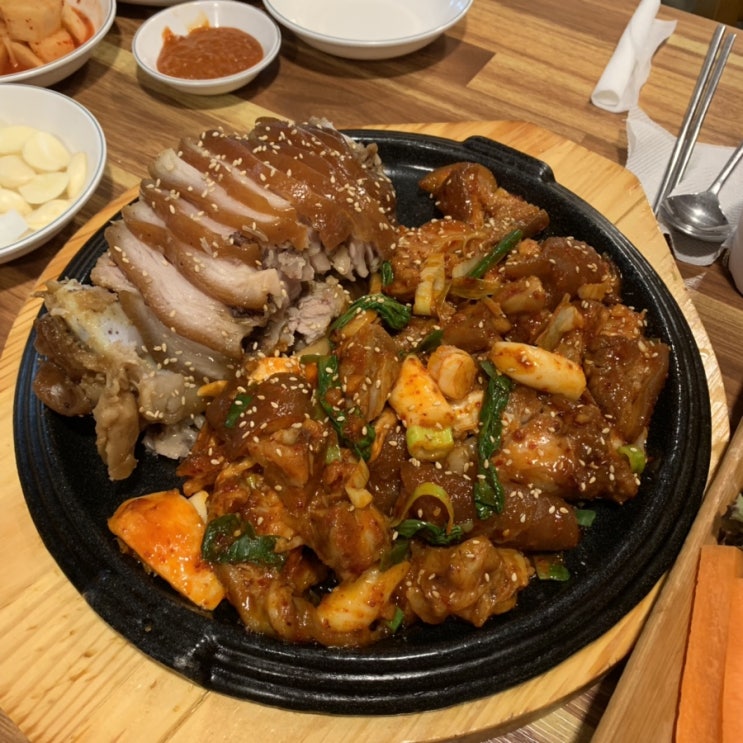  신도림 마포족발 순대국