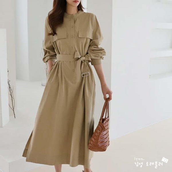  가을롱원피스, 이제 날씬하고 세련하자! #러블리티나