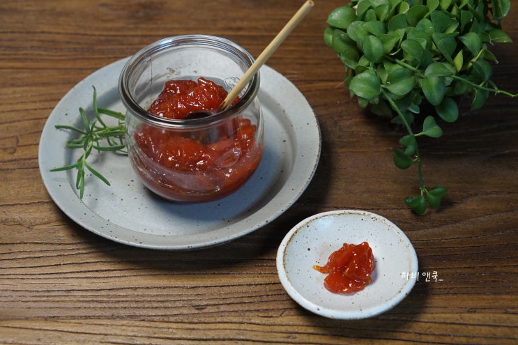  토마토 잼 만들기