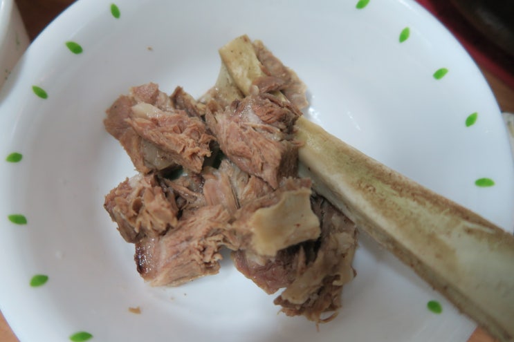  집에서 가마솥 왕 갈비탕 먹어요~~