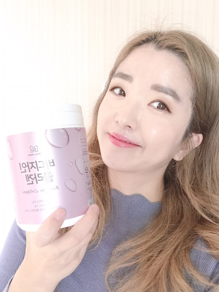  피부톤 고르게 하고싶어 먹는콜라겐 분말로.
