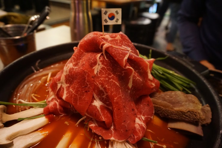  신촌 맛집 * 푸짐한 산더미물갈비 맛집! 신촌 고기집 백두산물갈비