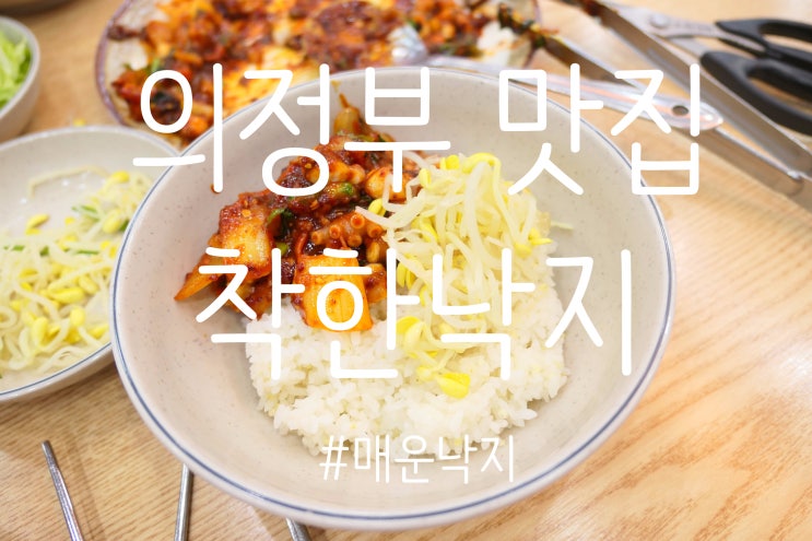  의정부 맛집 착한낙지 매콤낙지덮밥 맛나용