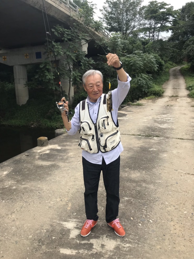  [20190914] 이직 기념 낚시 여행 8 : 울 아부지의 첫 쏘가리 편