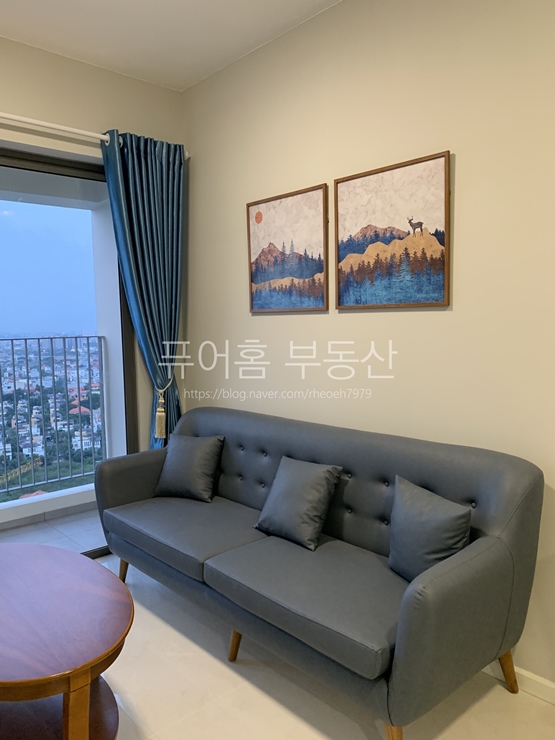  호치민 아파트 2군 마스터리 안푸 임대 2룸 풀옵션 800USD