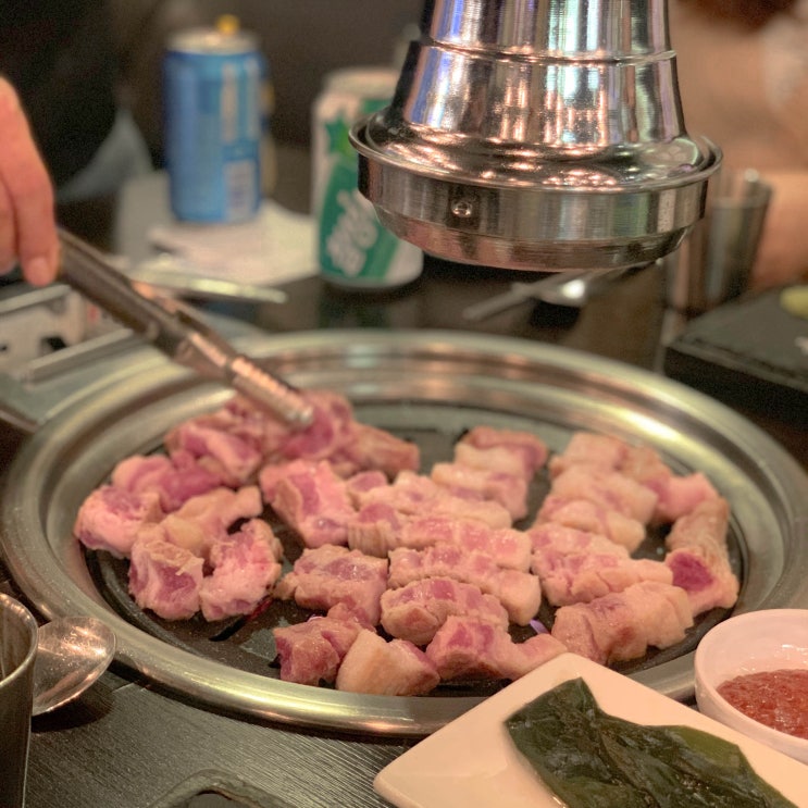  학동.논현 화포식당에서 배부르게 회식