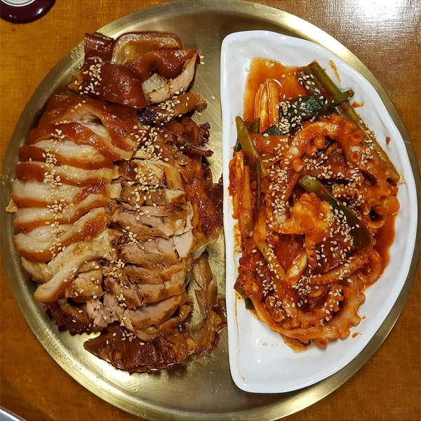  수유역 맛집 동네맛집족발 : 족발 실비김치 매운냉면 매운낙지볶음