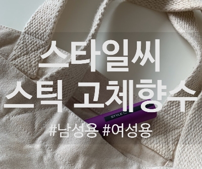  스타일씨 스틱 고체향수 : 용기에 옮겨 담을 필요없이 가방 안에 쏙