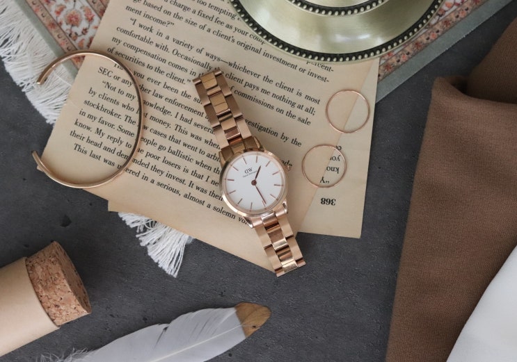 다니엘 웰링턴 여자손목시계 신제품 출시! 볼드한 Iconic Link!