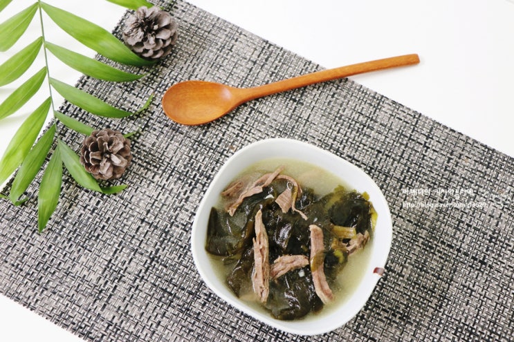  소고기 미역국 맛있게 끓이는법 w쿠쿠 인덕션