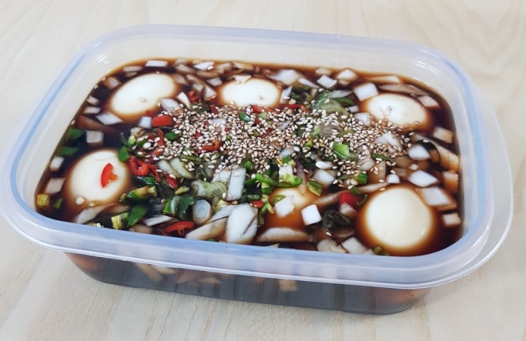  반숙달걀장 :) 마약계란장 쉽게만들기