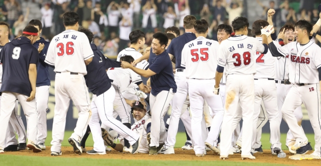  두산의 역전 우승