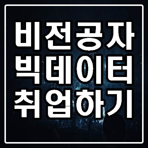  비전공자 빅데이터 분야로 취업하는 방법_빅데이터 분야 취업/진로