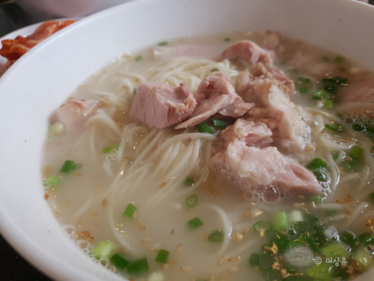  일산 고기국수 맛집 올래국수