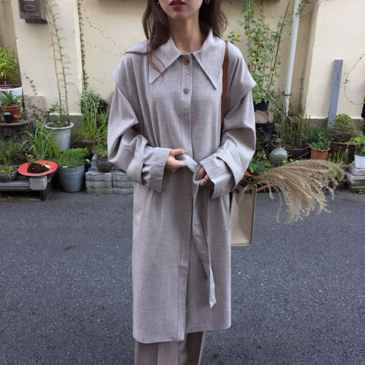  [OPEN] 로우 레이어드 트렌치 코트 (~핫딜 품절시까지+무료배송)