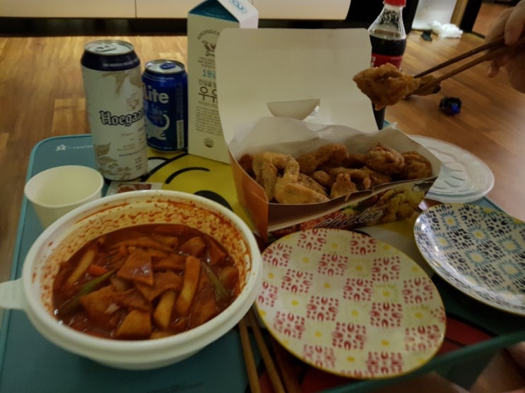 평택 떡볶이 배달비 안받고 치킨세트까지