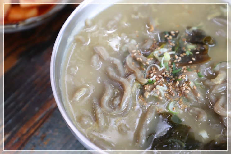  진한 담백함이 좋았던 제주도 보말칼국수 맛집