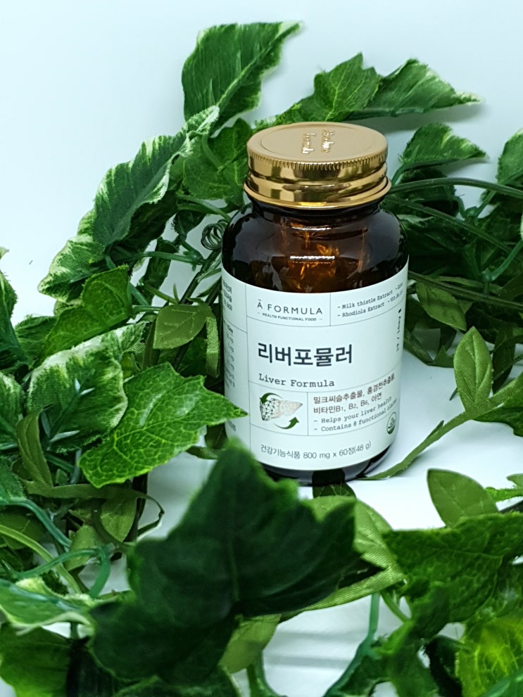  간 영양제 추천 저는 리버포뮬러 먹어요