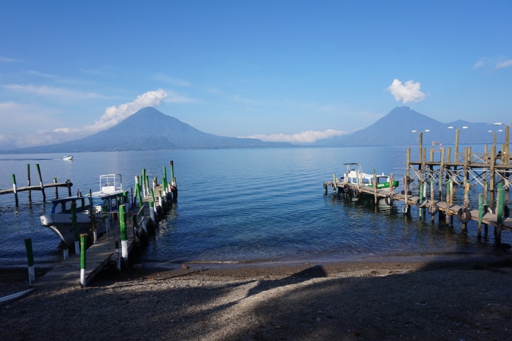  [중미 여행] 과테말라 여행지 추천, 평온 그 자체 아티틀란 호수(LAGO ATITLAN)