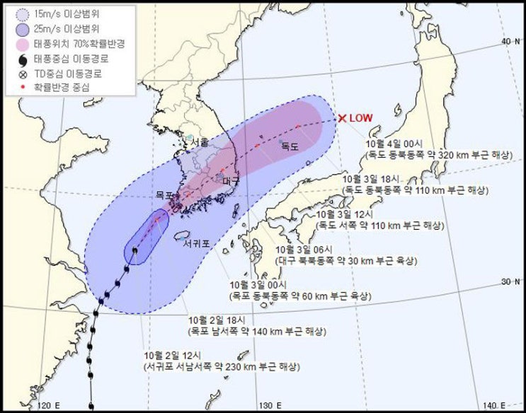  [태풍 미탁! 한반도 상륙 빨라지는 제18호 태풍! 오늘 전남 해안 상륙]