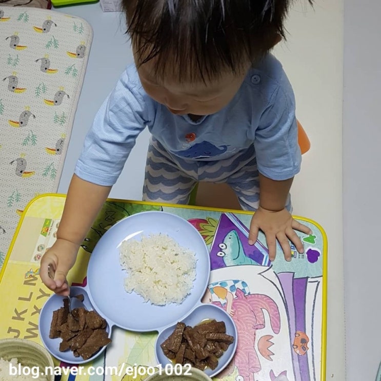  1년+268:)한우살치살 소고기 맛있게 먹으렴~