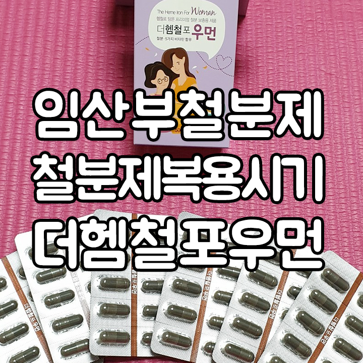  임산부 철분제 추천 지엠팜 더헴포우먼,임산부 철분제 복용시기, 임산부 영양제