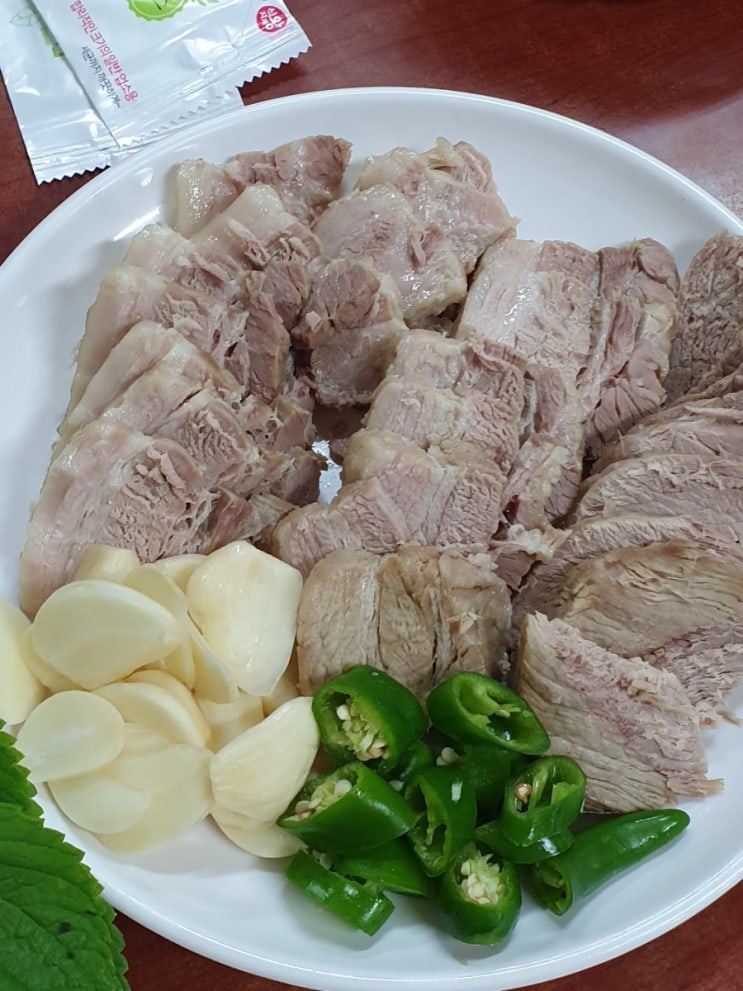  [천안/신부동]정통옥수사 수육칼국수맛집인정