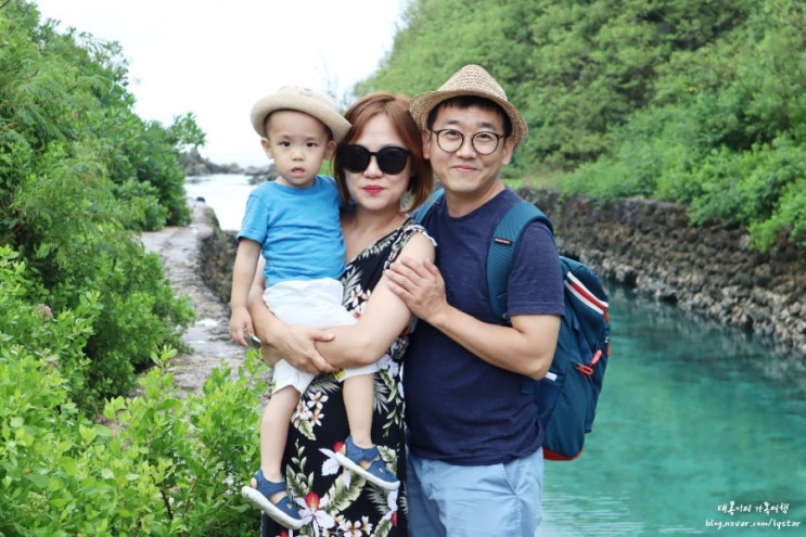  괌 자유여행 첫째날 32개월 아이와 괌새벽도착 괌여행 파란렌트카 괌남부투어 괌홀리데이리조트 괌피에스타리조트 태봉이