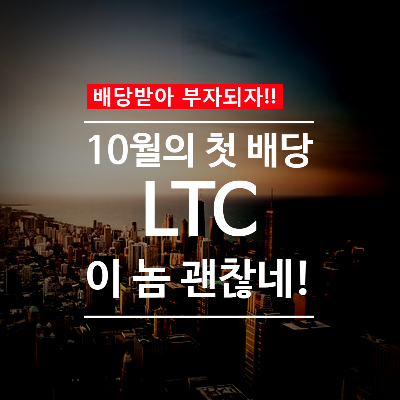  미국 부동산 리츠 배당주 LTC 배당 입금!!
