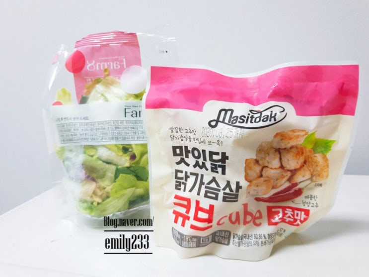  닭가슴살큐브 이번엔 랭킹닭컴