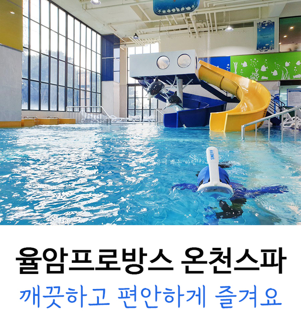  프로방스율암 호텔&스파 : 깨끗한 온천 워터파크