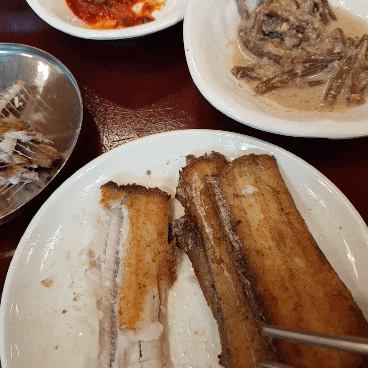  안산맛집 둥근상시골집, 갈치구이한정식 "12첩반상 대령이요~"