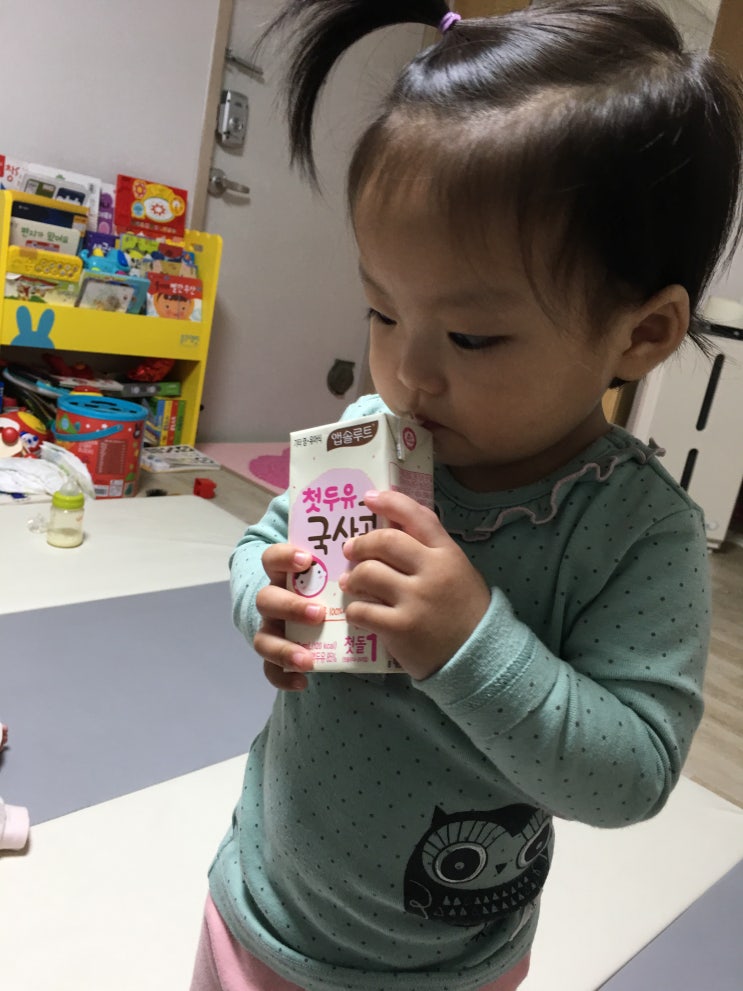  돌아기 두유 걱정 없이 먹이고 있어요!