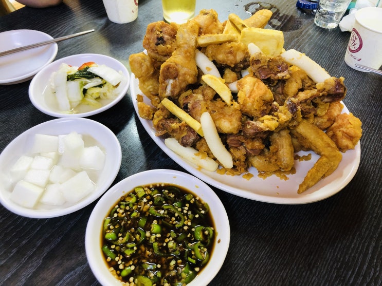  청량리 맛집 시장통닭 역시 쵝오지