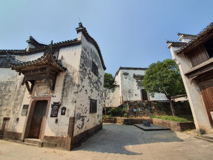  중국 황산 명. 청 시대의 가옥 잠구민택ㆍ라텍스 쇼핑센터